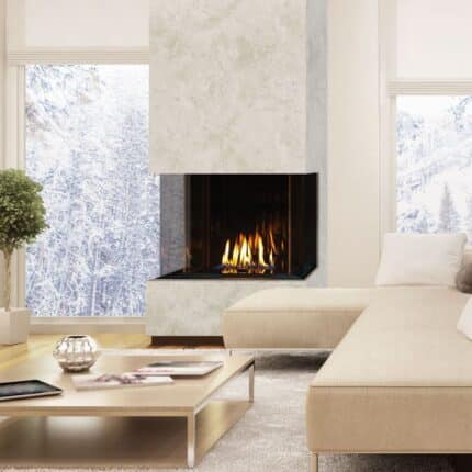 The U30 Tall Urbana Gas Fireplace