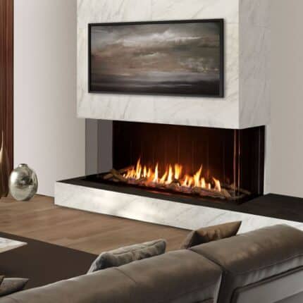The U70 Tall Urbana Gas Fireplace