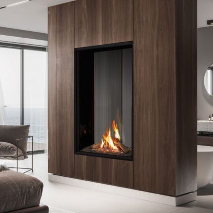 The U33 Tall Urbana Gas Fireplace